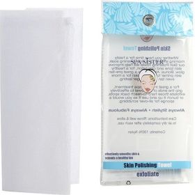 SPA ACCESSORIES by Spa Accessories SPA SISTER EXFOLIATING SPA TOWEL - WHITE