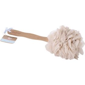 SPA ACCESSORIES by Spa Accessories NET SPONGE STICK (BEECH WOOD) - BEIGE
