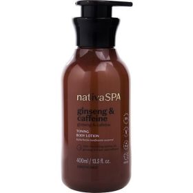 Nativa Spa by Nativa Spa Ginseng & Caffeine Toning Body Lotion --400ml/13.5oz