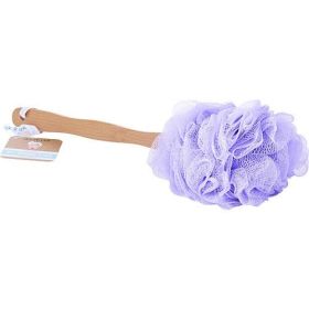 SPA ACCESSORIES by Spa Accessories NET SPONGE STICK (BEECH WOOD) - PURPLE