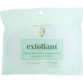 SPA ACCESSORIES by Spa Accessories SPA SISTER DUO FACIAL SPONGES - ROUNDS 2 PACK