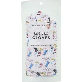 SPA ACCESSORIES by Spa Accessories OVERNIGHT SOFTENING GLOVES - LINGERIE PRINT