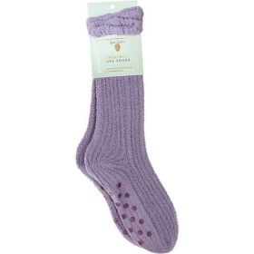 SPA ACCESSORIES by Spa Accessories TREATMENT SPA SOCKS WITH ALOE - ULTRA VIOLET