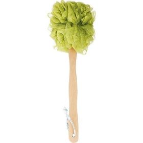 SPA ACCESSORIES by Spa Accessories NET SPONGE STICK (BEECH WOOD) - GREEN