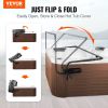 VEVOR Hot Tub Cover Lift, Spa Cover Lift, Height 31.5" - 41.3" Width 69" - 100.5" Adjustable, Installed on Both Sides at the Top
