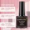 Limegirl 16 Colors Manicure Set with 54W UV LED Lamp 2Set Base Coat Top Coat and Nail Drill Machine Professional Poly Nails Gel Kit Soak-off Nail Art