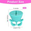 2Pcs Wearable Nail Polish Holder Ring Nail Polish Bottle Holder