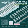 240pcs/Box High Quality False Nails Acrylic Press on Nails Coffin Artificial Nails Clear/Matte Tips for Extension Manicure Tool