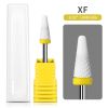 1PCS Nail Cone Tip Ceramic Drill Bits Electric Cuticle Clean Rotary For Manicure Pedicure Grinding Head Sander Tool If you purchase more than two item