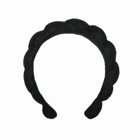 SPA Headband Band Shampoo Hair Band (Color: Black)