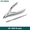 MR.GREEN Gorgeous Colorful Cuticle Nippers Cuticle Clippers Nail Manicure Scissors Trimmer Dead Skin Remover Stainless Stee Tool