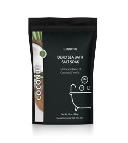 Dead Sea Soothing Bath Salt Soak with 21 Minerals – Relaxing, Detoxifying, and Nourishing for Skin – 14oz (Default: Default)