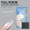 120Pcs False Nails Acrylic Press on Nails Coffin Artificial Nails Clear Fake Nail Tips for Extension Manicure Tool