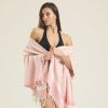 100% Cotton Turkish Beach Towel Oversized Extra Large for Travel Gym Camping Sauna Beach Pool