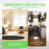 80 x 80 inch hot tub mat, oversized inflatable hot tub mat, waterproof non-slip liner, absorbent spa Floor floor protection mat